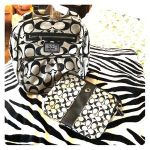 NWT Coach Back Pack #F22948